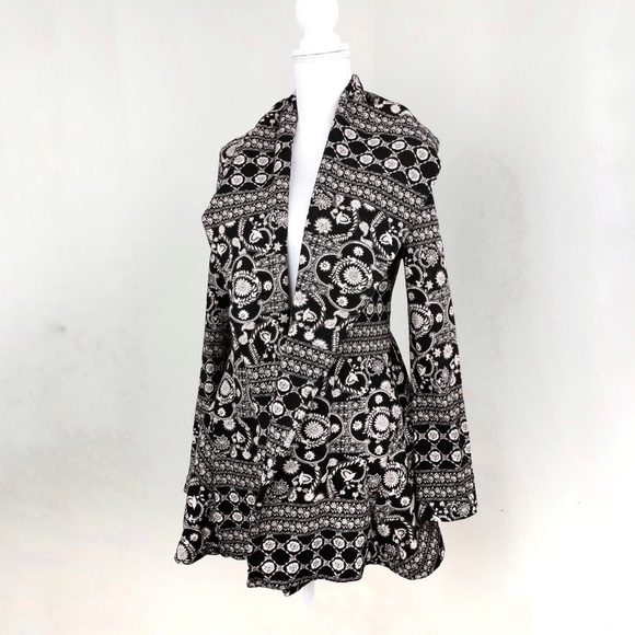 Free People Jackets & Blazers - Free People Boho Tapestry Cardigan Coat Jacket